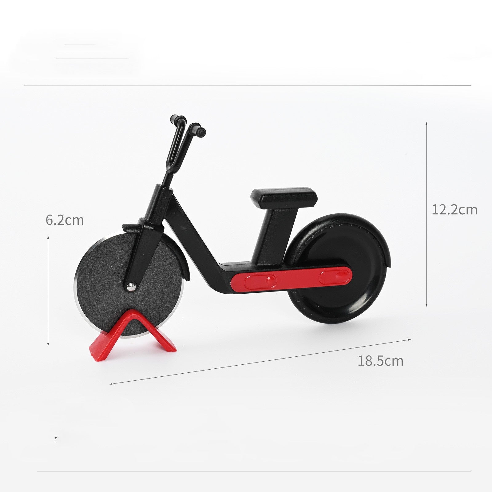 Kreativer Motorrad-Pizzaschneider (Edelstahl)